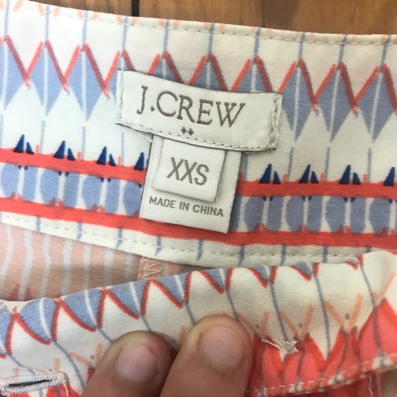 J Crew Chevron Print Pants - Picture 3 of 5